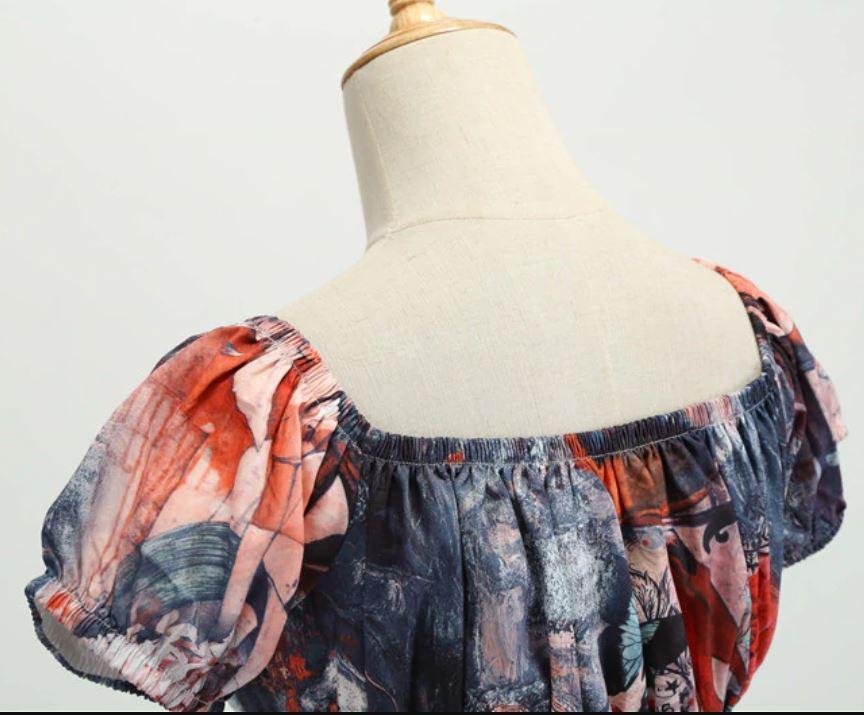 Robe Vintage Année 60 Art - Louise Vintage