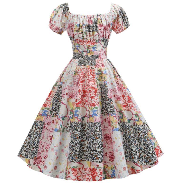 Robe Vintage Année 60 Liberty - Louise Vintage