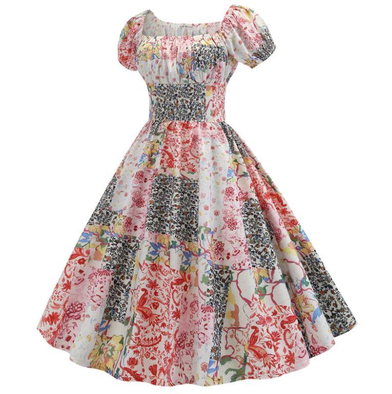 Robe Vintage Année 60 Liberty - Louise Vintage
