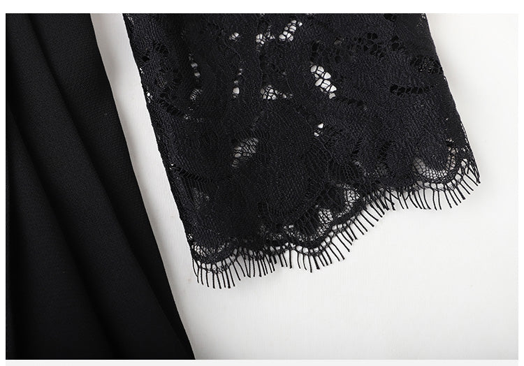 Robe Vintage Années 40 Créateur Noir - Louise Vintage