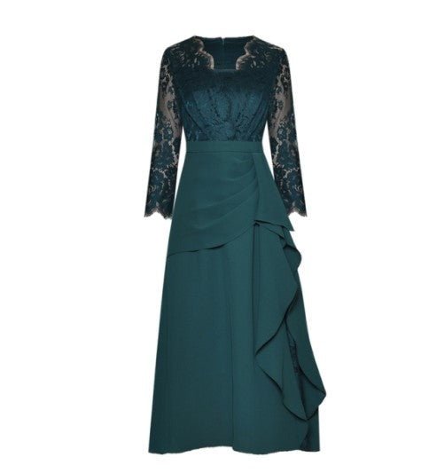 Robe Vintage Années 40 Créateur Vert - Louise Vintage