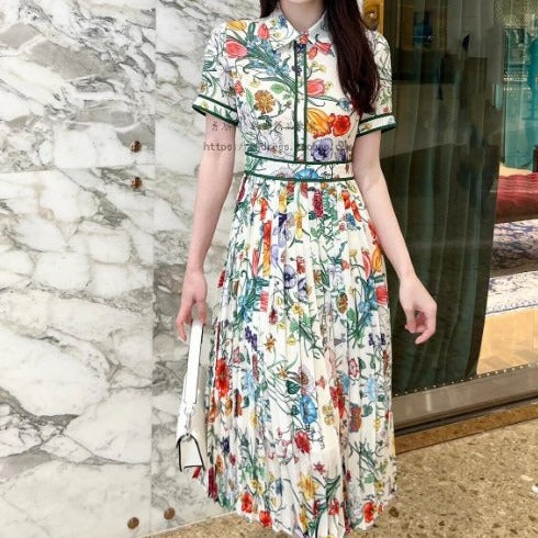 Robe Vintage Années 40 été - Louise Vintage