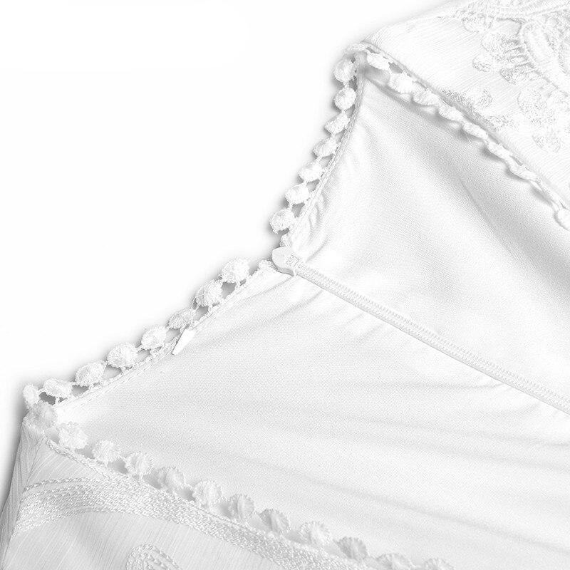 Robe Vintage Années 40 Lanterne Blanche - Louise Vintage
