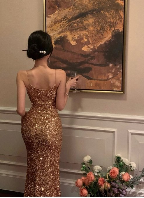 Robe Vintage Années 40 Moulante Kaki - Louise Vintage