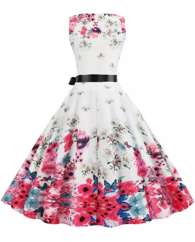 Robe Vintage Années 50 Volume - Louise Vintage