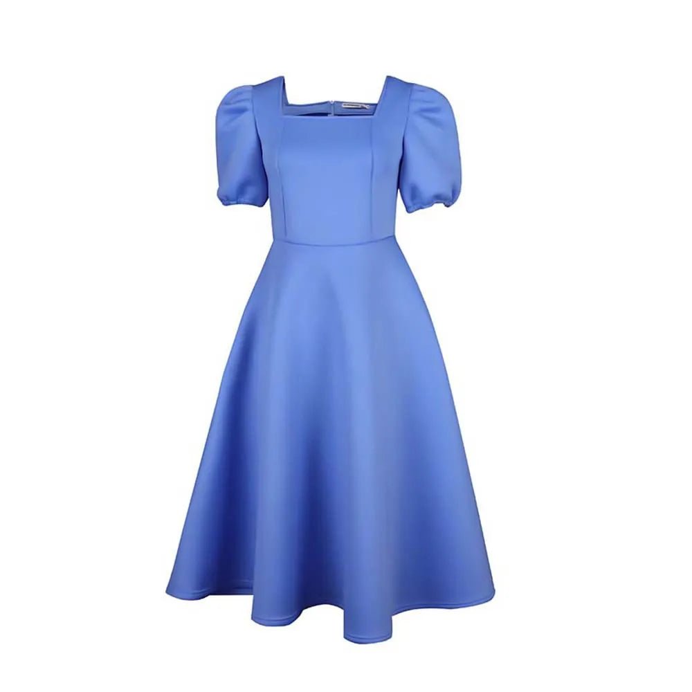 Robe Vintage Bleu Roi