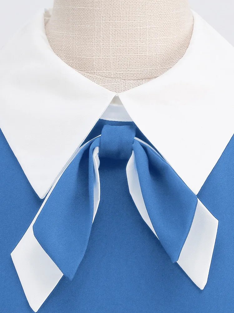 Robe Vintage Carreaux avec Voile - Louise Vintage