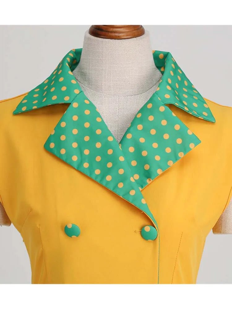 Robe Vintage Carreaux Lacets Rose - Louise Vintage