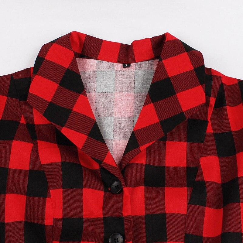 Robe Vintage Chemise Carreaux - Louise Vintage