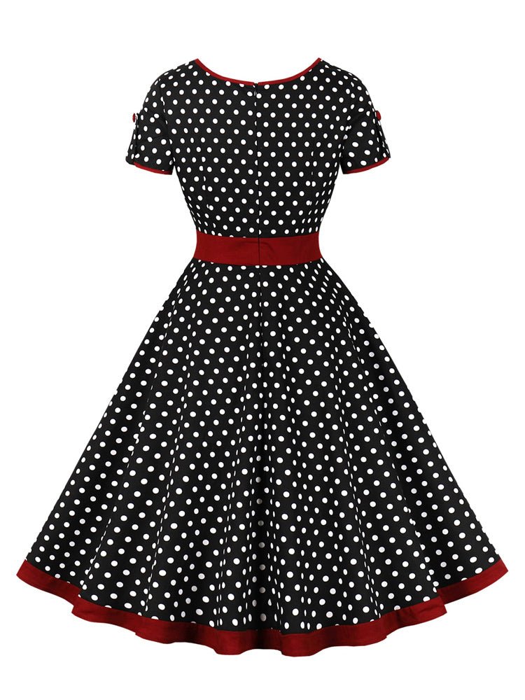 Robe Vintage Col Large - Louise Vintage