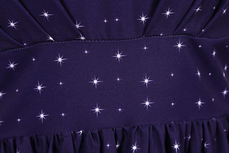Robe Vintage de Noel Marine - Louise Vintage