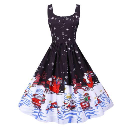 Robe Vintage de Noel Noire - Louise Vintage