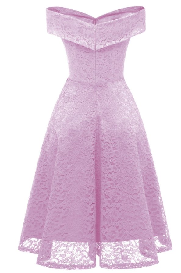 Robe Vintage Demoiselle Violet - Louise Vintage