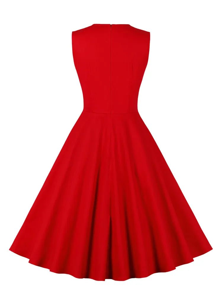 Robe Vintage Epaules Nues Tartan - Louise Vintage