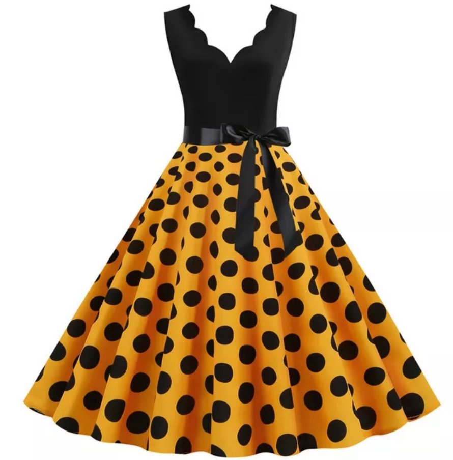 Robe Vintage Gommettes - Louise Vintage