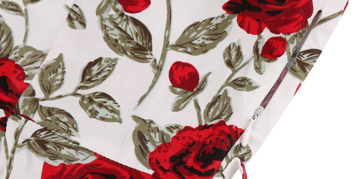 Robe Vintage Grande Taille Année 50 Boutons - Louise Vintage