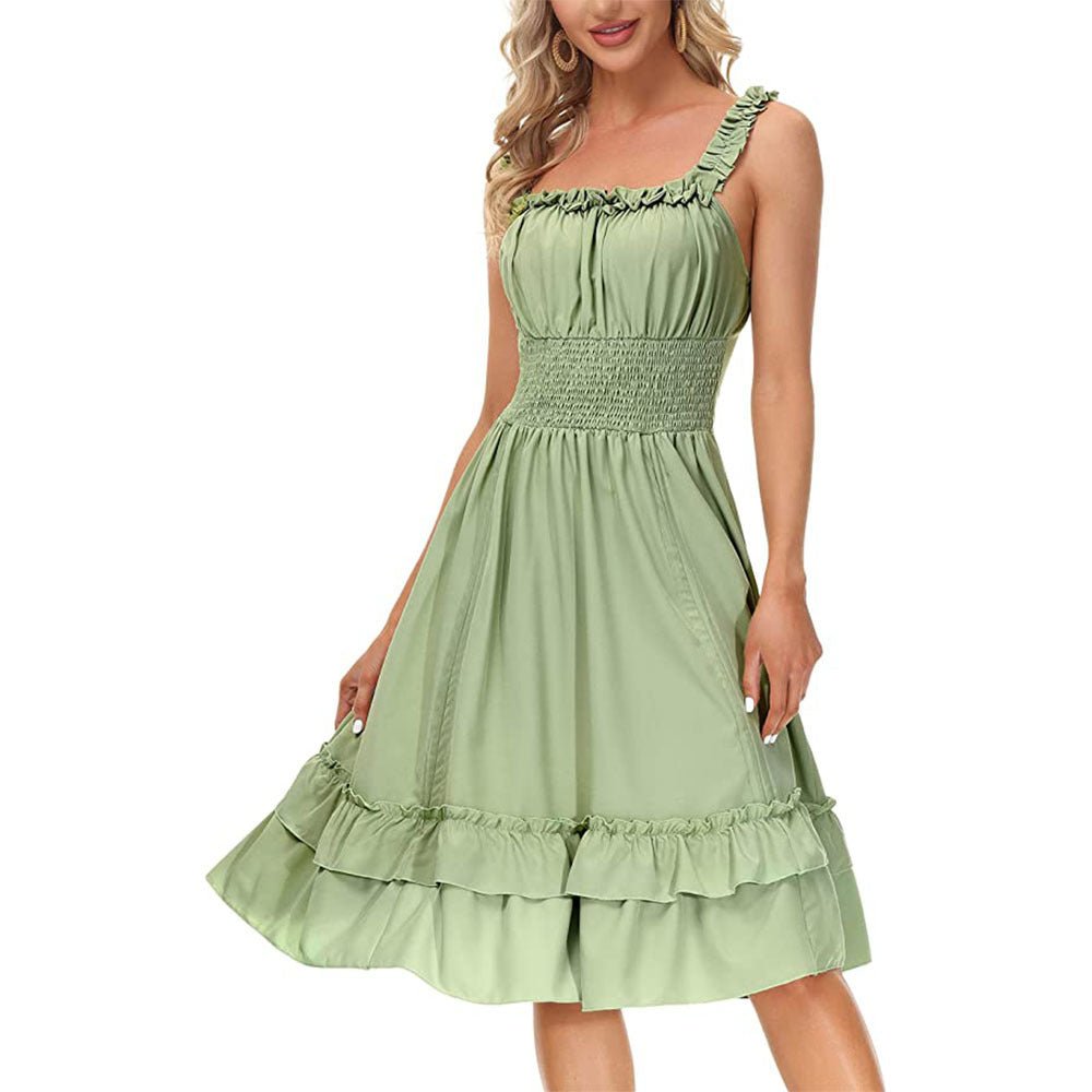 Robe Vintage Grande Taille Broderie violet - Louise Vintage