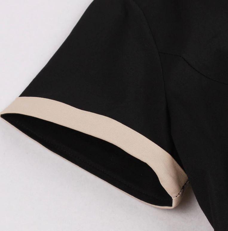 Robe Vintage Grande Taille Chic Noir - Louise Vintage
