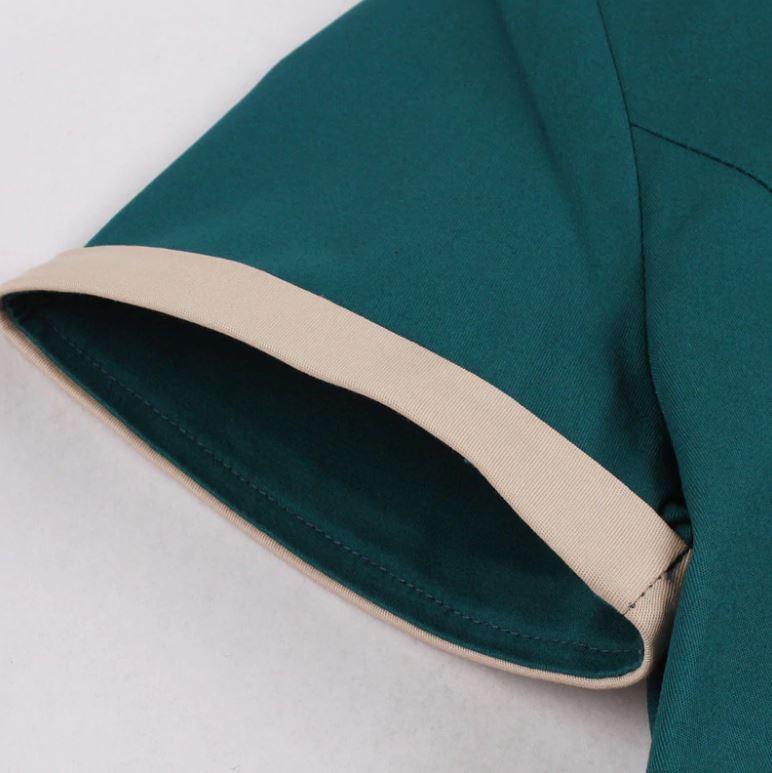 Robe Vintage Grande Taille Chic Turquoise - Louise Vintage