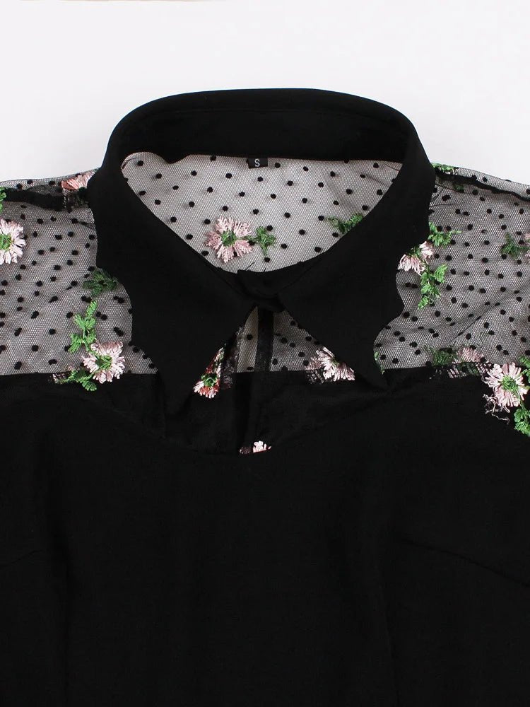 Robe Vintage Grande Taille Dentelle Bleu - Louise Vintage