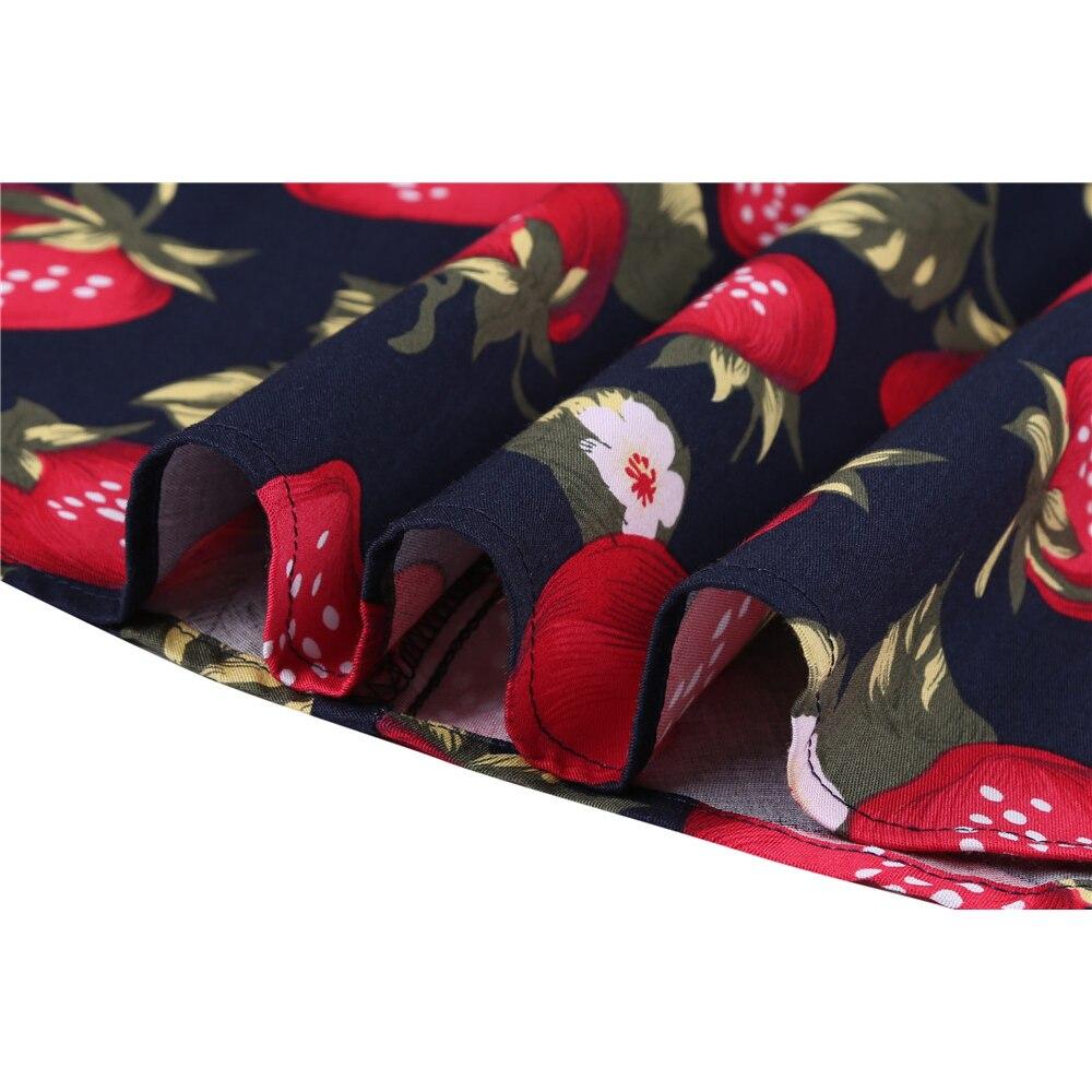 Robe Vintage Grande Taille Fraises - Louise Vintage