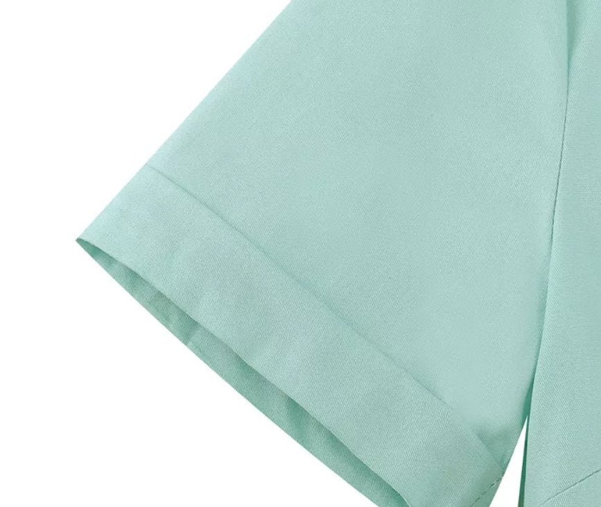 Robe Vintage Grande Taille Haute Turquoise - Louise Vintage