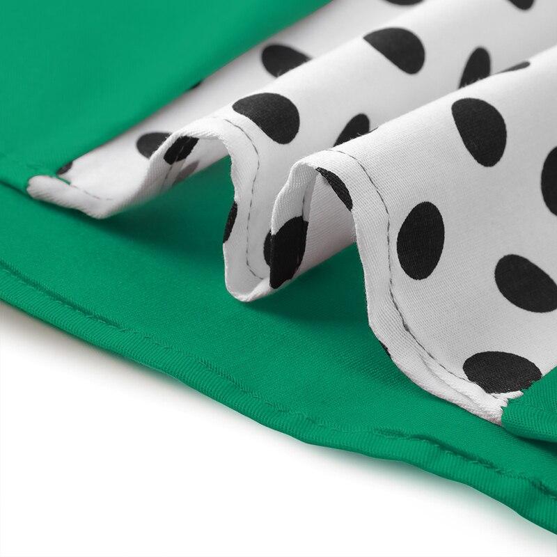 Robe Vintage Grande Taille Hiver Verte - Louise Vintage