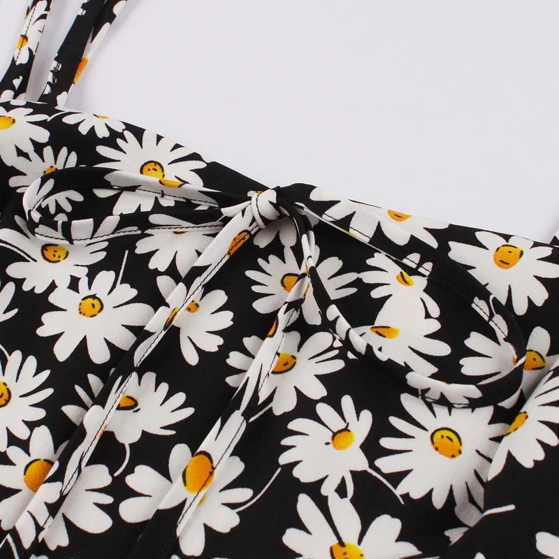 Robe Vintage Grande Taille Nature Marguerites - Louise Vintage