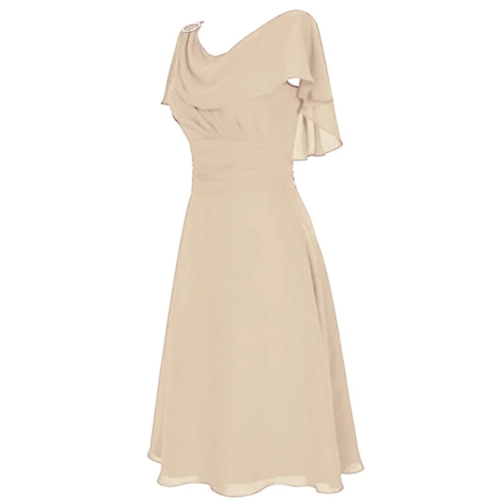 Robe Vintage Grande Taille pas cher abricot - Louise Vintage