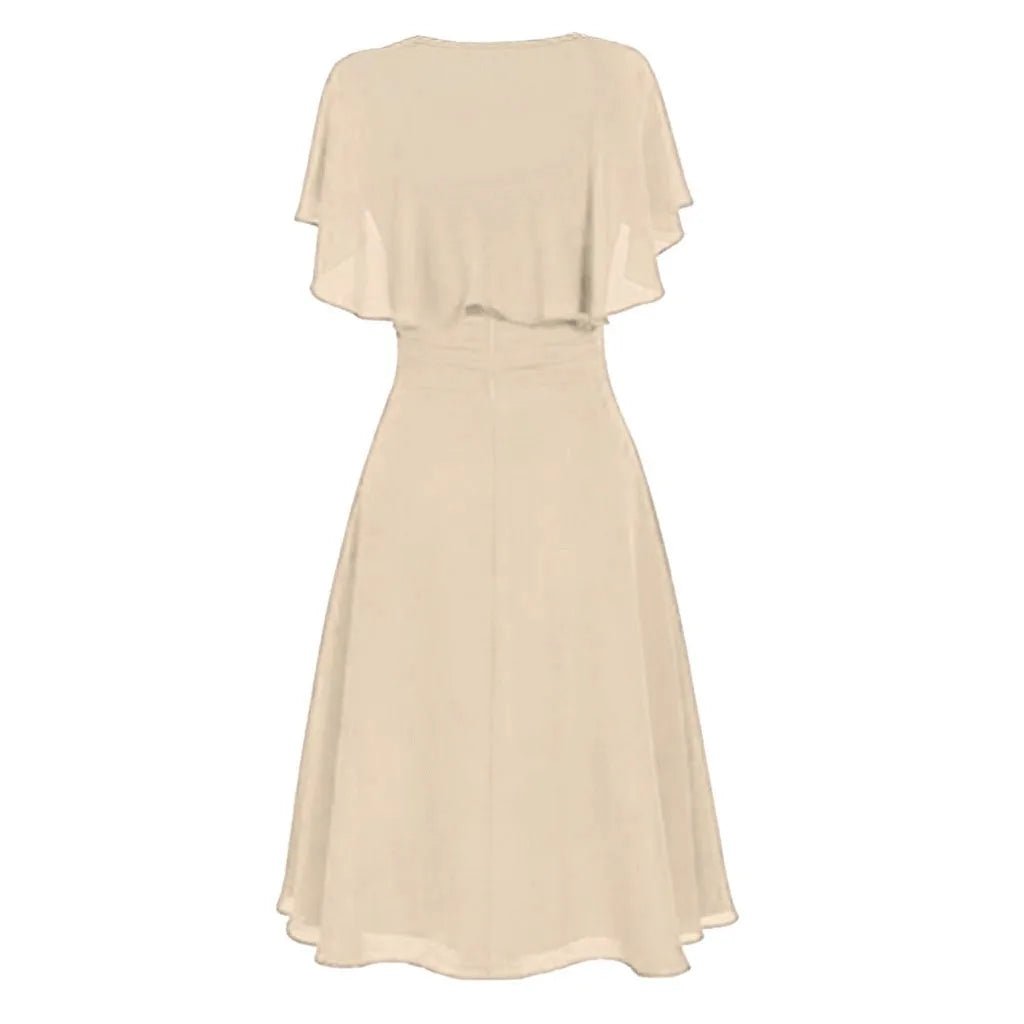 Robe Vintage Grande Taille pas cher abricot - Louise Vintage