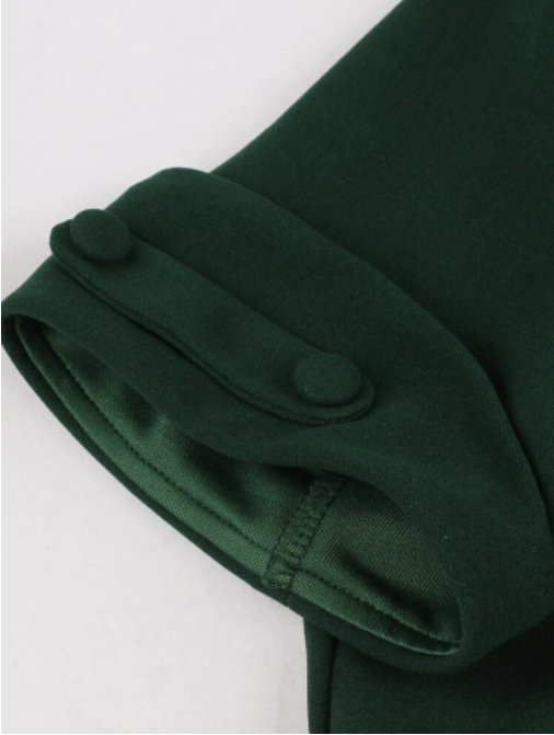 Robe Vintage Grande Taille pas cher vert - Louise Vintage