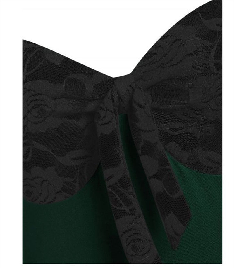 Robe Vintage Grande Taille Plume - Louise Vintage