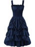 Robe Vintage Grande Taille Rose Oiseaux - Louise Vintage