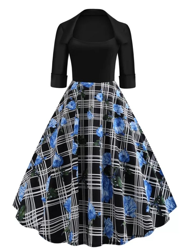 Robe Vintage Hiver - Louise Vintage