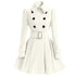 Robe Vintage Hiver Laine Blanche - Louise Vintage