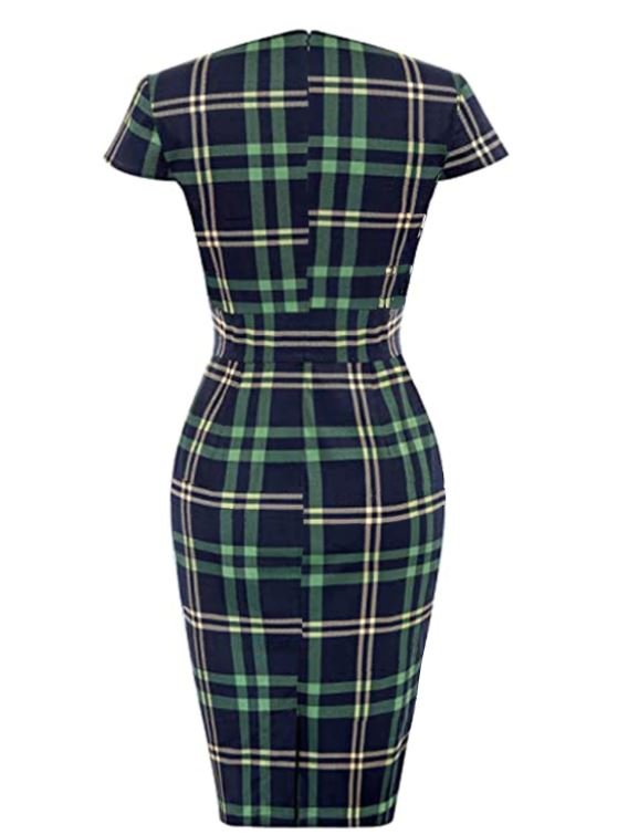 Robe Vintage Jour Vert - Louise Vintage