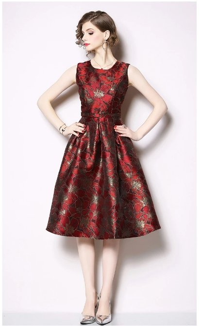 Robe Vintage Jour Violet - Louise Vintage