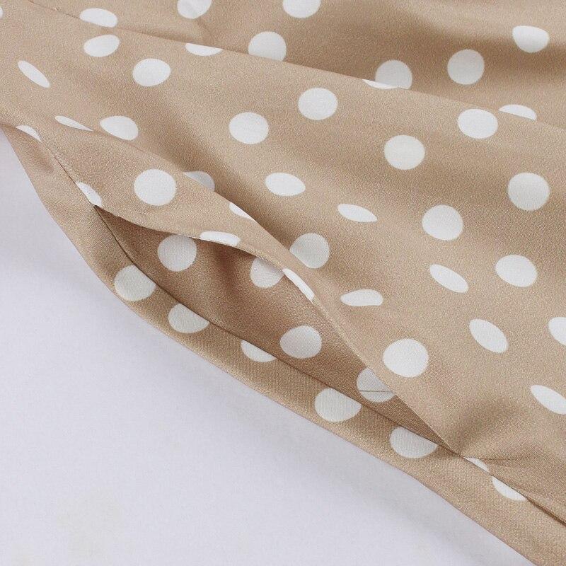 Robe Vintage Kaki Pois - Louise Vintage