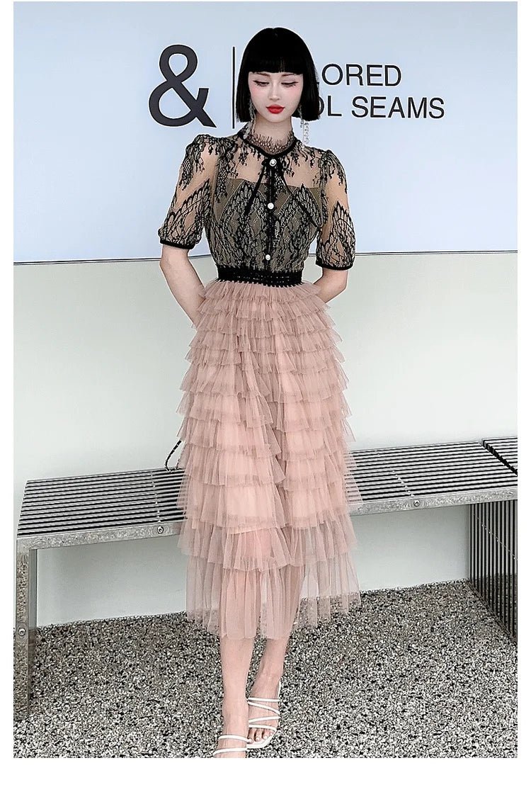 Robe Vintage Manches Courtes - Louise Vintage