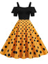 Robe Vintage Midi Jaune - Louise Vintage