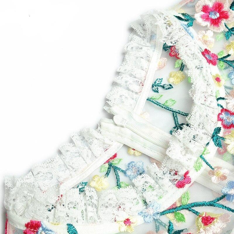 Robe Vintage Moderne Blanche - Louise Vintage