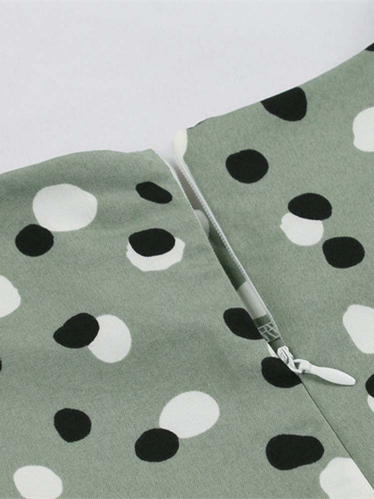 Robe Vintage pas cher Vert - Louise Vintage