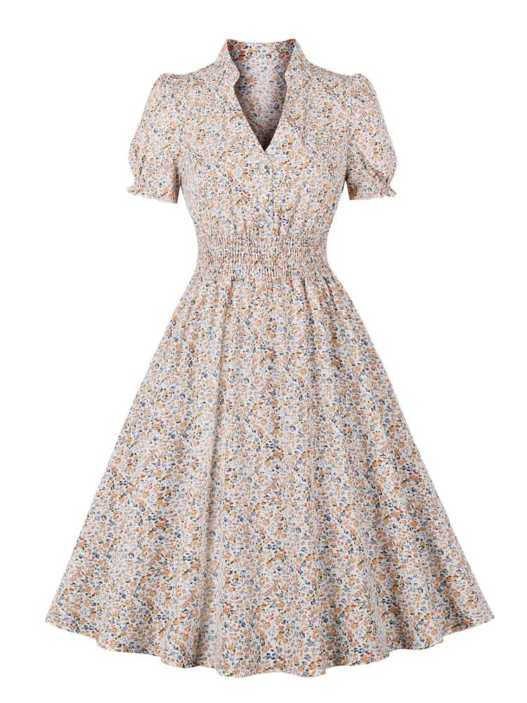 Robe Vintage Petites Fleurs - Louise Vintage