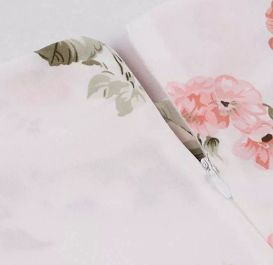 Robe Vintage Pin Up Fleurs Roses - Louise Vintage