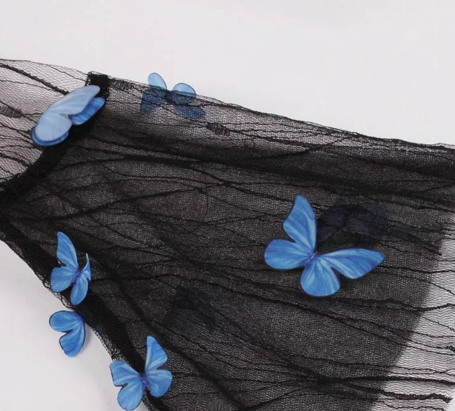 Robe Vintage Pin Up Papillons - Louise Vintage