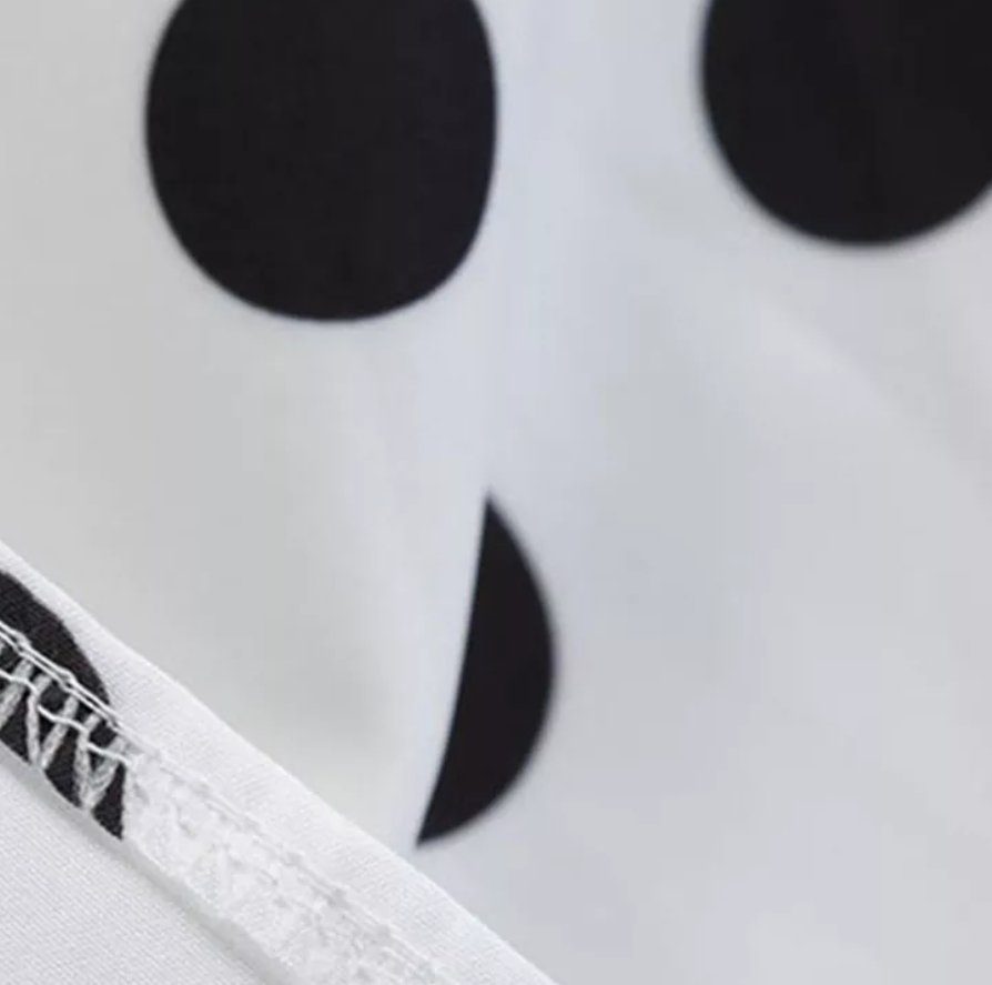 Robe Vintage Pin Up Pois Noirs - Louise Vintage