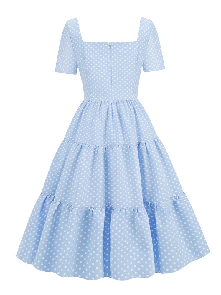 Robe Vintage Pois Rayures - Louise Vintage