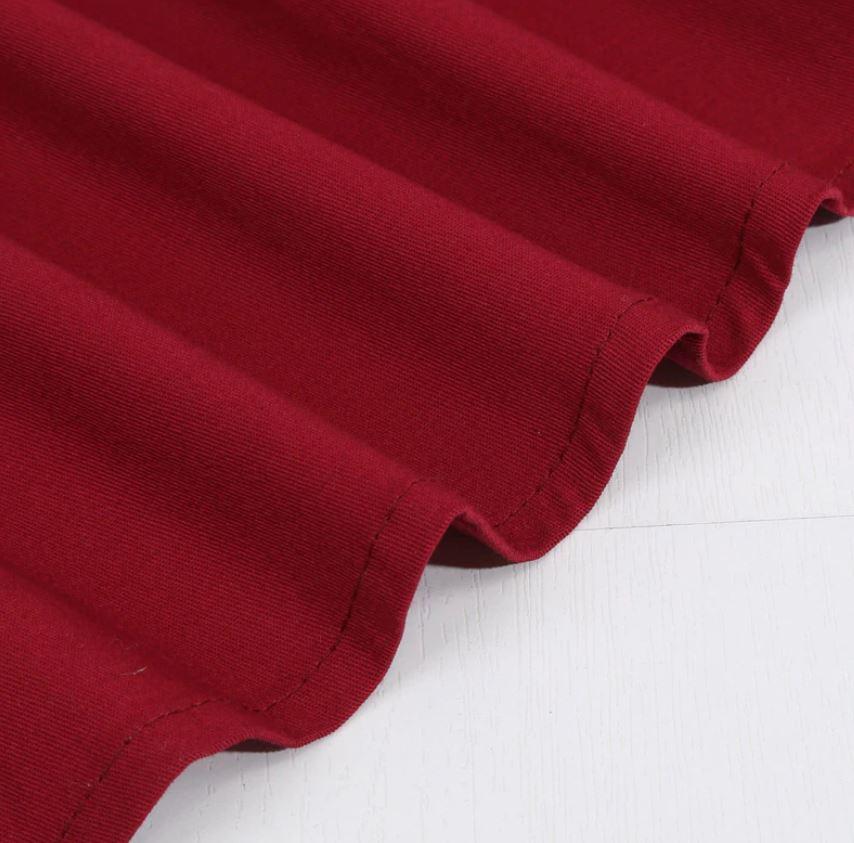 Robe Vintage Rockabilly 50s Carmin - Louise Vintage