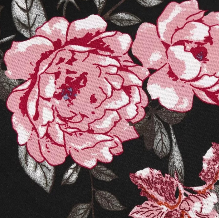 Robe Vintage Rockabilly 50s Fleurs - Louise Vintage