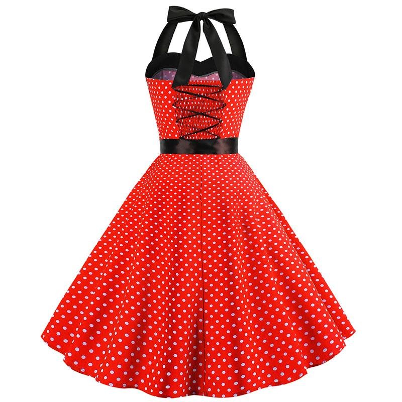 Robe Vintage Rouge - Louise Vintage